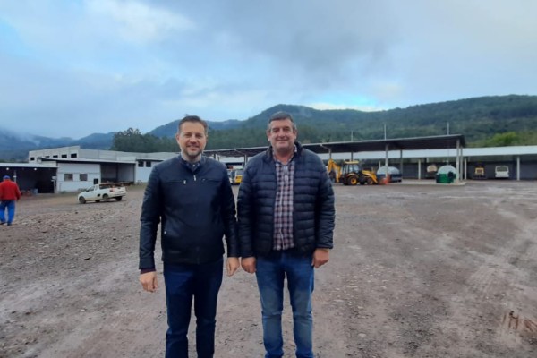 Prefeito Jonas Calvi escolheu Ivanor Daltoé para assumir secretaria de agricultura 