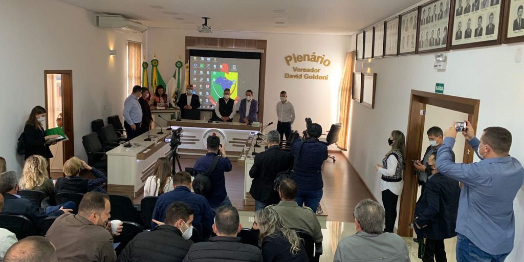 Encontro ocorreu na sede da Câmara De Vereadores Encontro ocorreu na sede da Câmara De Vereadores