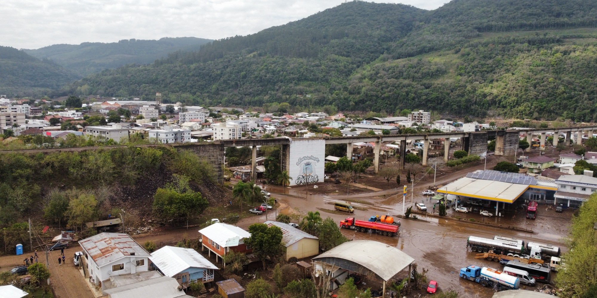 O prejuízo contabilizado em Muçum após a enchente foi de R$ 231 milhões O prejuízo contabilizado em Muçum após a enchente foi de R$ 231 milhões