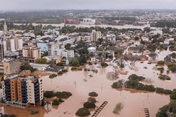 80% das cidades gaúchas sofreram danos com os temporais.