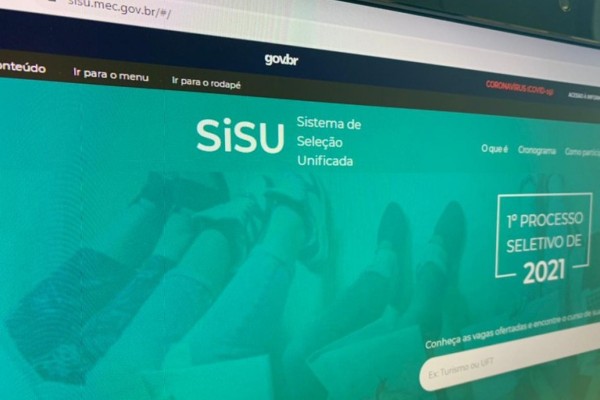 A consulta das vagas ficará disponível na página eletrônica do Sisu até o fim do processo seletivo