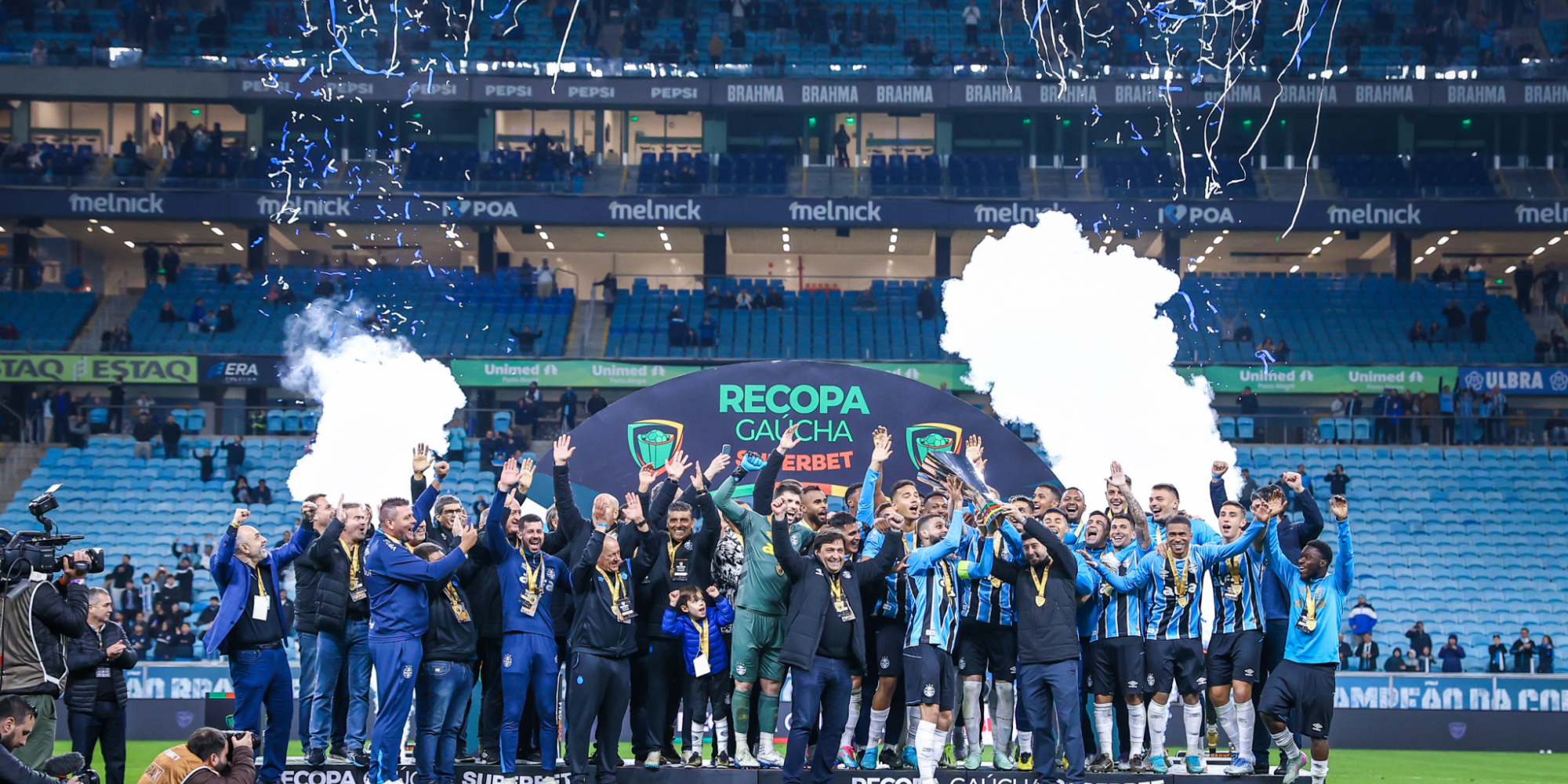 O Tricolor superou o adversário por 2 a 0 e levou o título da disputa pela quinta vez na sua história.