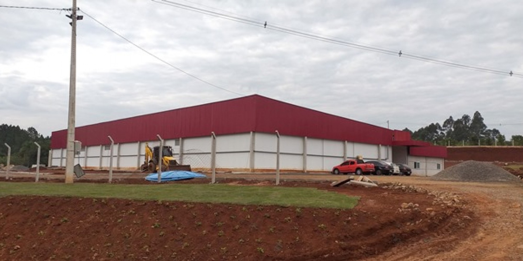 Incubatório localizado em Linha Palanque Pequeno, interior do município de Mato Leitão Incubatório localizado em Linha Palanque Pequeno, interior do município de Mato Leitão
