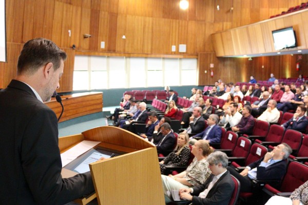 O evento teve a participação do governador, Eduardo Leite, e prefeitos da região