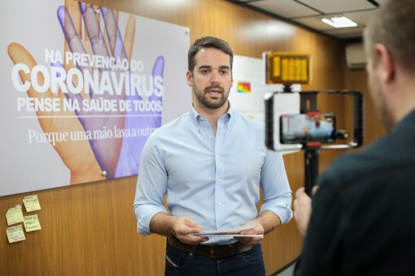 Governador do RS, Eduardo Leite