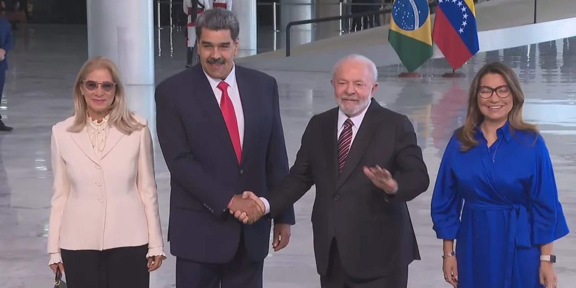 Lula se reúne com o Presidente da Venezuela em reunião no Palácio do Planalto