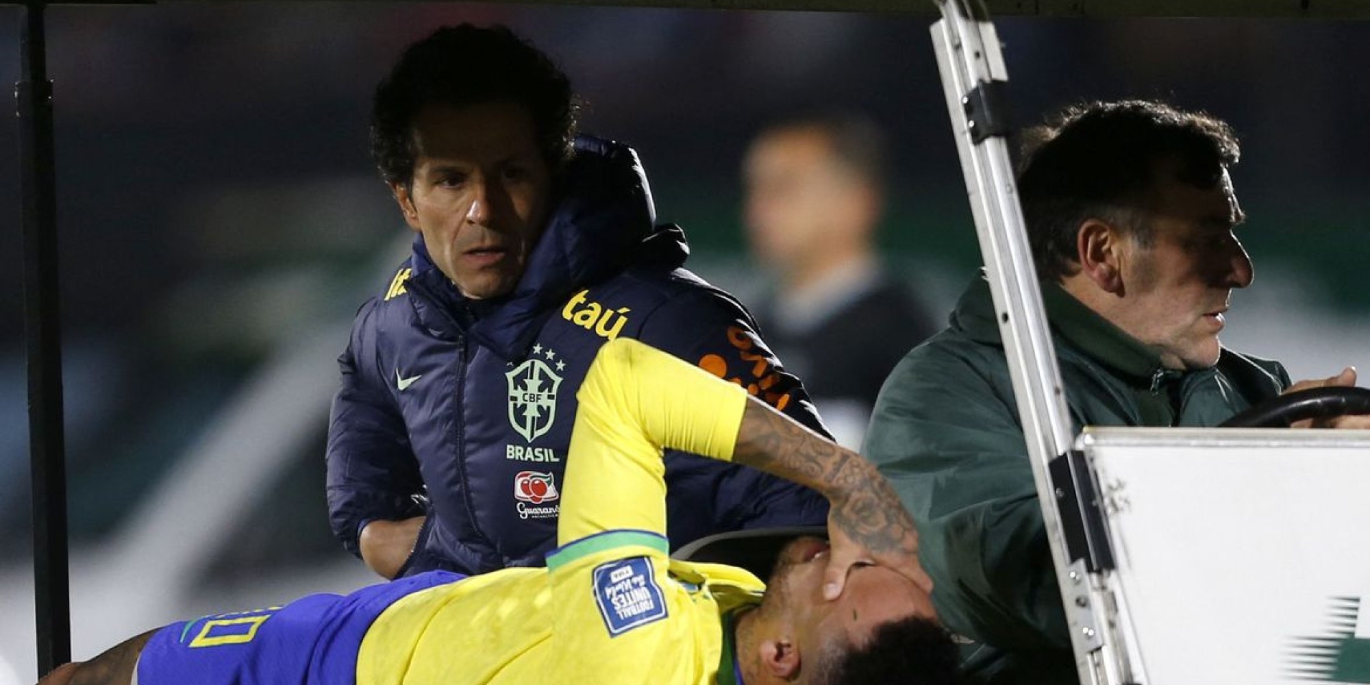 Atacante brasileiro sofreu ruptura de ligamento. Atacante brasileiro sofreu ruptura de ligamento.