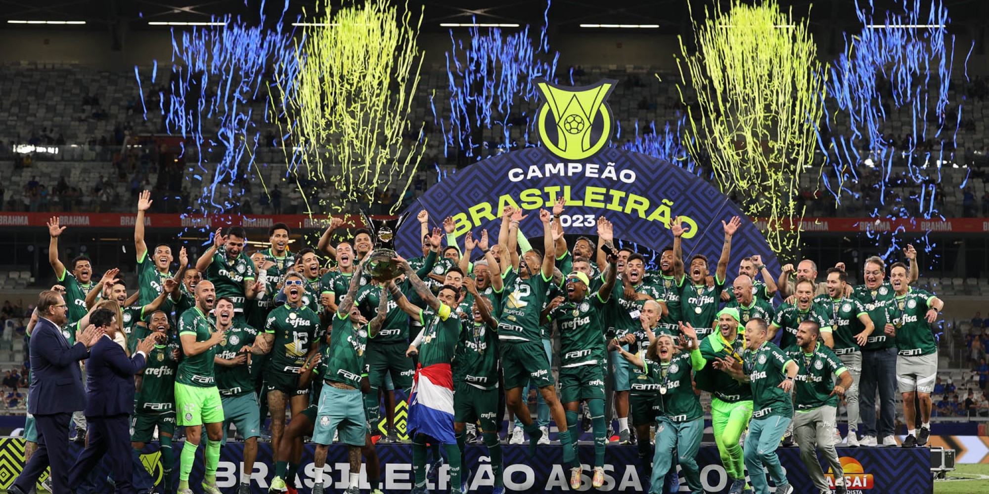 O título veio após empate em 1 a 1 com o Cruzeiro, no estádio do Mineirão. O título veio após empate em 1 a 1 com o Cruzeiro, no estádio do Mineirão.