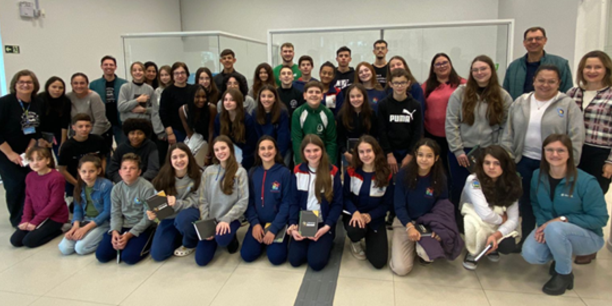 Atividade proporcionou novas experiências e aprendizados aos estudantes Atividade proporcionou novas experiências e aprendizados aos estudantes