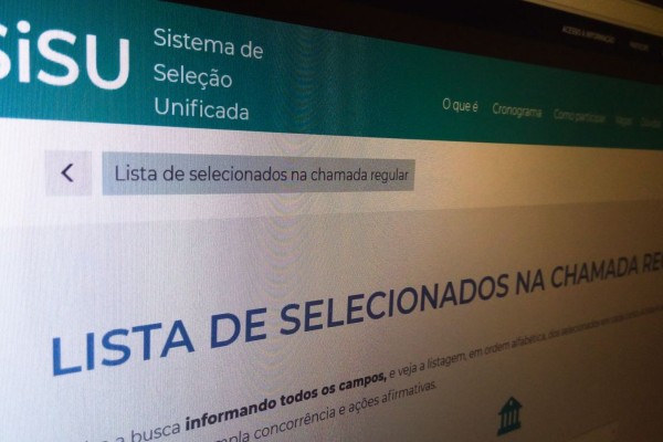 Mais de 62 mil vagas para o ensino superior estão sendo oferecidas