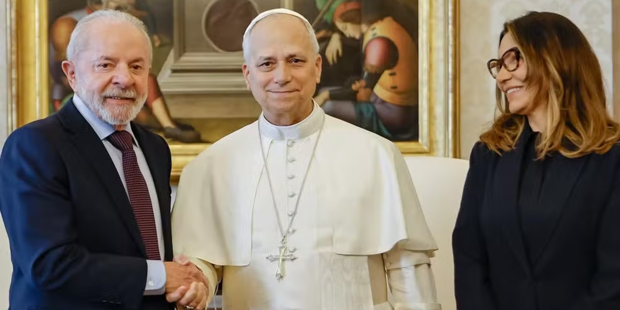Presidente e a primeira-dama participaram de encontro privado com o novo pontífice durante viagem a Roma para eventos da FAO Presidente e a primeira-dama participaram de encontro privado com o novo pontífice durante viagem a Roma para eventos da FAO